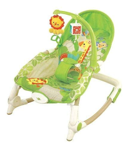 Silla De Bebé Bouncer Con Vibración 3 En 1 Hasta 18kg Oferta