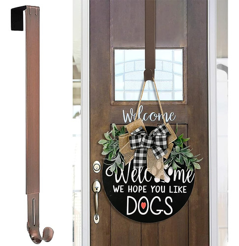 ~? Myfolrena Wreath Hanger Colgador De Corona De Puerta Ajus