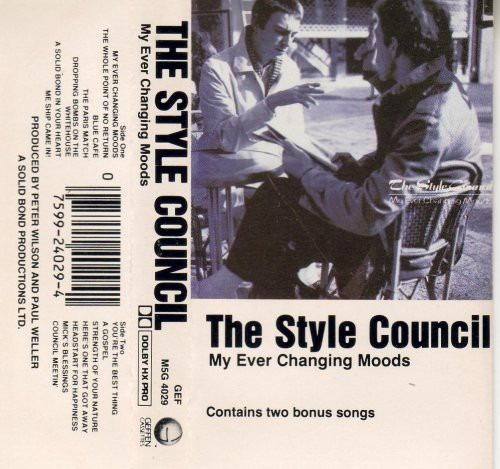 Cassette Import The Style Council - My Ever Changing Moods