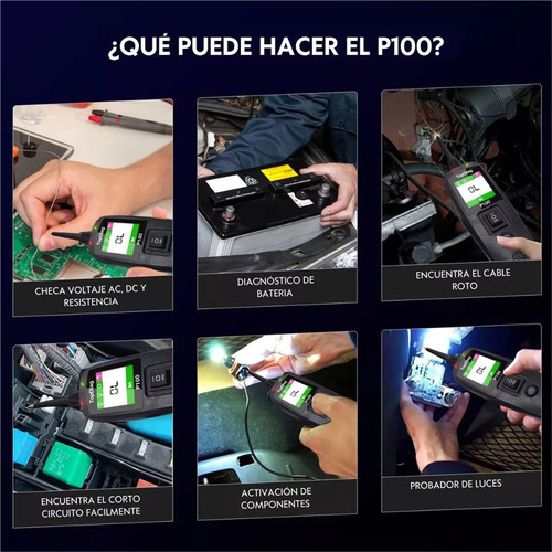 Probador De Circuito Sonda De Potencia Diagnostic Automotive