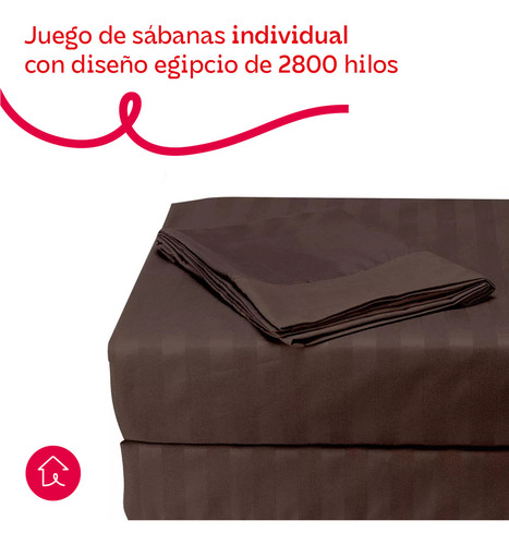 Juego De Sábanas Individual Microfibra Ultra Suave Premium