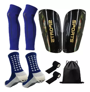 3 Piezas Espinilleras de Futbol,Calcetines de Futbol para  Jóvenes,Calcetines Deportivos Antideslizantes,Artículos para Fans del Futbol  con Protección de Cojín EVA,Equipo de Protección de Fútbol Jóvene :  : Deportes y Aire Libre