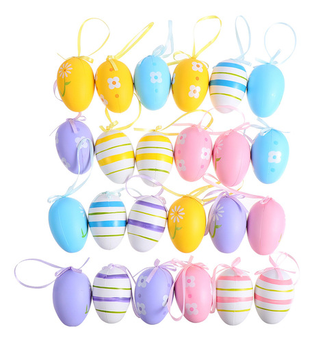 Decoraciones Para Colgar Huevos De Pascua, Manualidades, 48