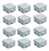 Comprar Cajas De Conexiones Impermeables De Plástico, 12 Piezas
