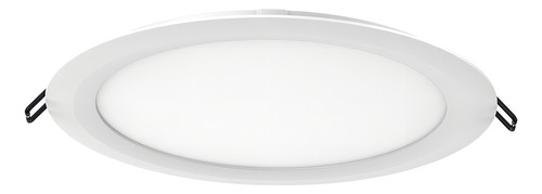 Lámpara Led Comercial Empotrable Estevez 24w Luz Neutra Color Blanco