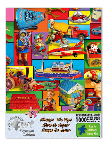 Rompecabezas Wuundentoy Cartón 1000 Pzs, Hora De Jugar