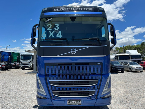 Volvo Fh 540 6x4 Ano 2023/2023 Azul Susp. Mola Pacote Ec Fh