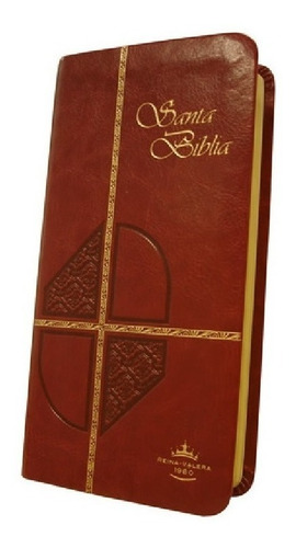 Biblia Reina Valera 1960 Tamaño Agenda Imit. Cuero Cafe