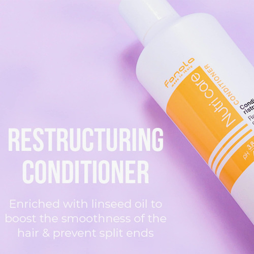 Fanola No Yellow Shampoo & Nutri Care Restructuring Conditio