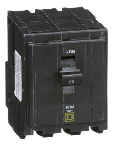 Pastilla Interruptor Termomagnetico 3 Polos 20a Squaredqo320