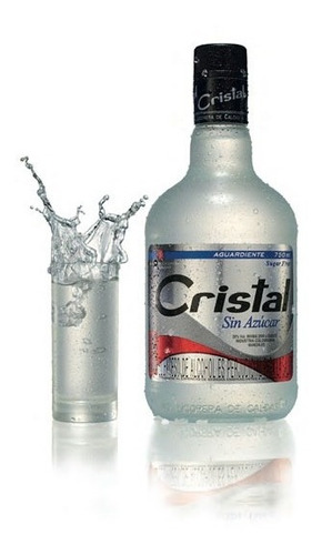 Aguardiente Cristal Sin Azucar - L a $64