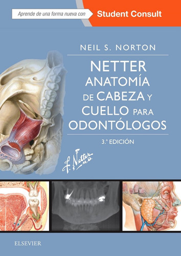 Libro Netter. Anatomía De Cabeza Y Cuello Para Odontólogos