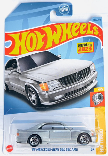 Hot Wheels 89 Mercedes Benz 560 Sec Amg + Obsequio