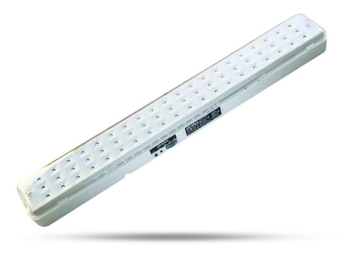 Imagen 4 de 5 de Luz Emergencia Atomlux 2020 Slim Bateria Litio 60 Leds Fria