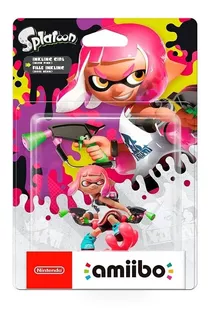 Amiibo Series Splatoon 3 Switch Inkling Girl Rosa Neon Nuevo