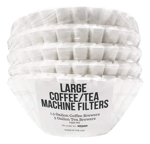 Extra Large Coffee Filters (13 Inch X 5 Inch) 1.5 To 3 ...