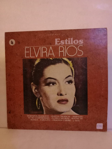 Elvira Rios- Estilos- Lp, Argentina- Muy Bueno