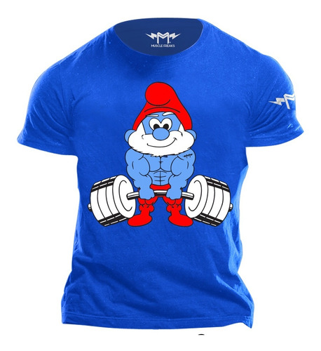 T-shirt Muscle Freaks Pitufo