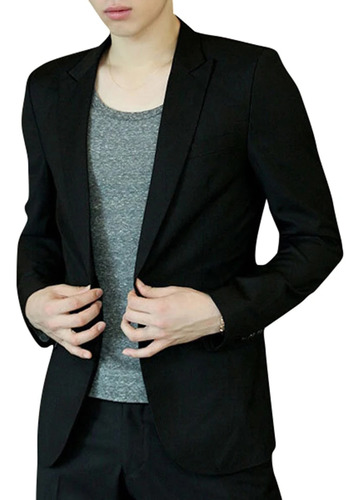 Chaqueta Tipo Blazer Para Hombre, Traje Delgado, Coreano, Ne