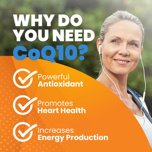 Suplemento Doctor's Best Gomies Coq10 De 200 Mg Para La Salud Del Corazón