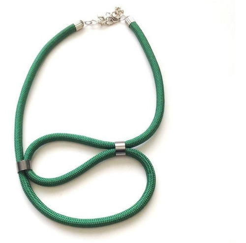 Colar De Corda Prie Verde