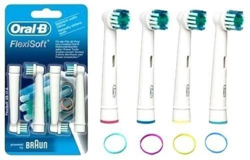 Refil Para Escova Eletrica Dental Oral B C/4 - Pronta Entreg