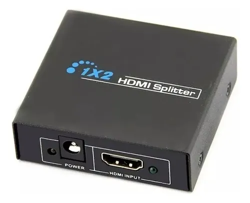 comprar Splitter 1x2 Distribuidor De Sinal Hdmi 3d Duplicado Tv