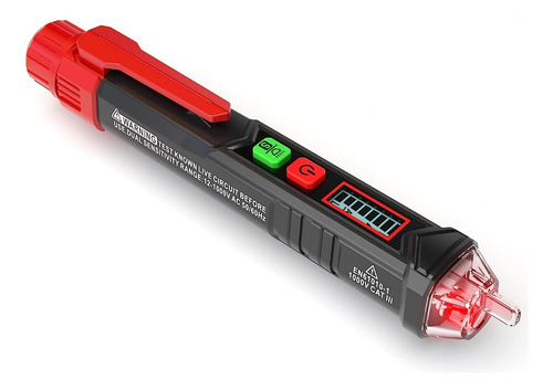 Lapiz Detector De Voltaje 12-1000 Ac Probador De Corriente