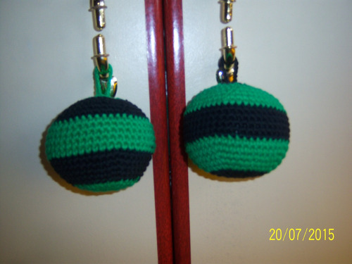 Colgante Movil- Pelota Tejida Al Crochet