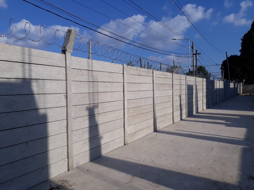 Imagen 6 de 9 de Cerco Hormigon Premoldeado Pared Tapial Muro Division Placas