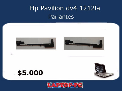 Parlantes Hp Pavilion Dv4 1212la