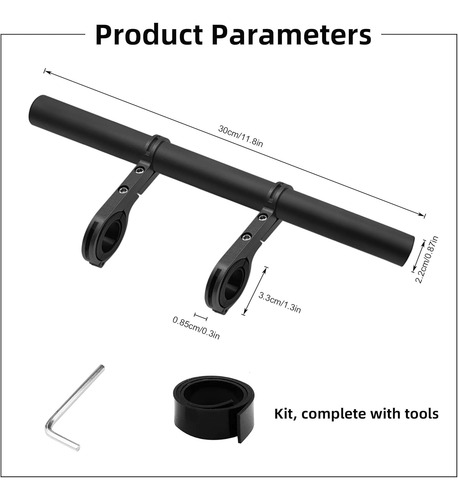 Extensor Para Manillar De Bicicleta Soporte Para Bicicleta