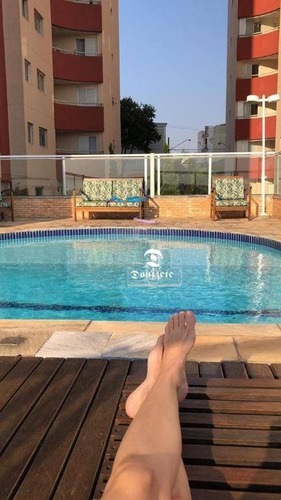 Apartamento Com 3 Dormitórios À Venda, 88 M² Por R$ 495.000,00 - Vila Valparaíso - Santo André/sp - Ap15874