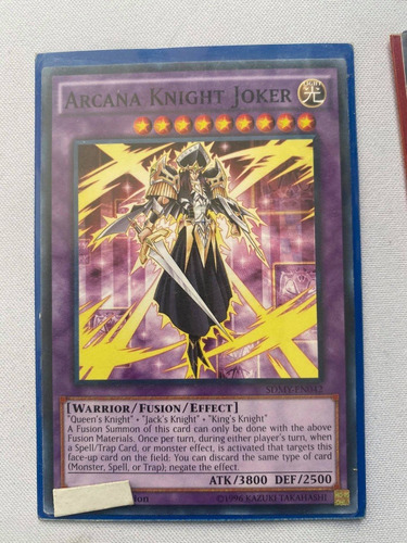 Arcana Knight Joker Arte Alterno Comun Yugioh