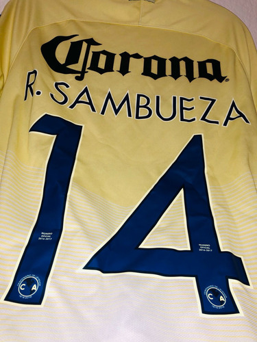 Jersey América Talla S 14 Sambueza Centenario (Usado)