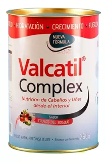 Suplemento Valcatil Complex Nutricion Cabello Uñas Polvo 260