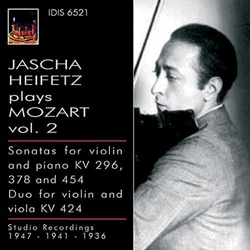 Cd Mozart//bay/heifetz/primrose Violin Sons