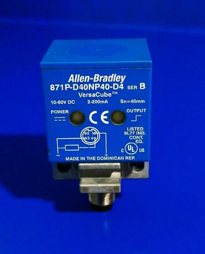Allen-bradley 871p-d40np40-d4 Versacube Sensor De Proximidad
