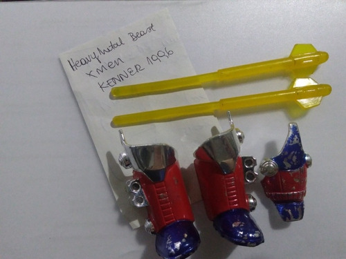 Accesorios Heavy Metal Beast X-men Toy Biz 1996