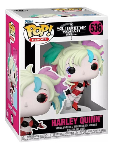 Funko Pop Harley Quinn #536 Dc Suicide Squad Isekai