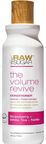 Acondicionador the Volume Revive Vegano Fresa 532ml Raw Sugar