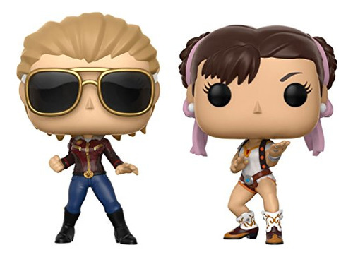 Funko Pop Tv Cap Capitán Marvel Vs Chunli Figura De Colec