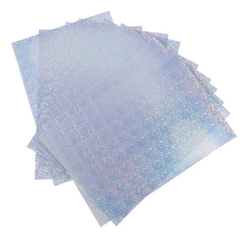 Impresora De Papel Sparkle Stickers Rainbow Printing, 10 Uni
