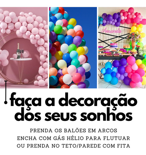 Bexigas Joy 9 150un Cores Vibrantes Festas E Eventos