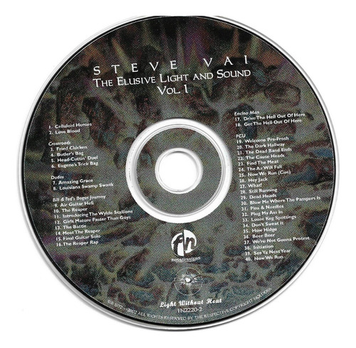 Steve Vai - The Elusive Light And Sound, Vol. 1 ( Detalle)