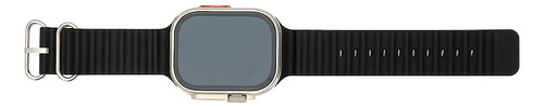 Kit Smartwatch X8 Ultra Pantalla 2.08 Notificaciones Salud Blanco Ocean Band Negro Gris