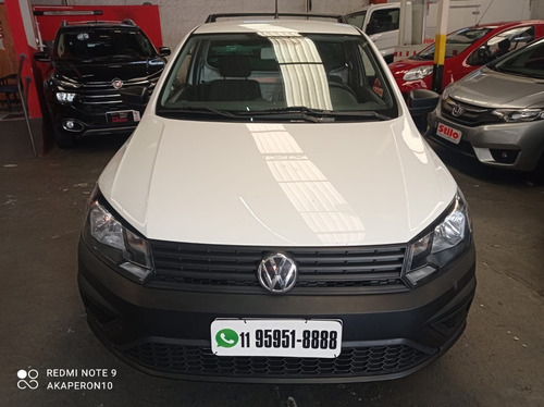 Imagem 7 de 11 de Saveiro Robust 1.6 Flex 8v 2019 Branca Completo Veja !!!