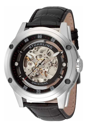 Relógio Stuhrling 360 Automático Skeleton