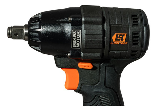 Llave Impacto De 1/2 Sin Bateria Brushless Inalambrico Color Negro Frecuencia 50hz