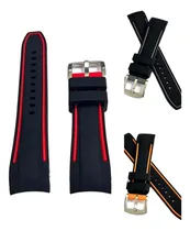 Comprar Pulseira Para Relógios Terminal Curvo Silicone